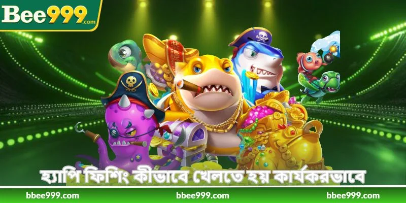 How To Play Happy Fishing - হ্যাপি ফিশিং খেলার গাইড - Bee999 4 হ্যাপি ফিশিং কীভাবে খেলতে হয় কার্যকরভাবে